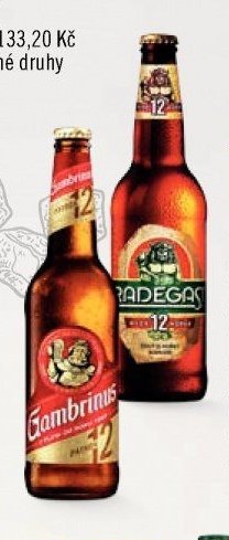 Gambrinus Patron 12, Radegast Ryze hořká 12