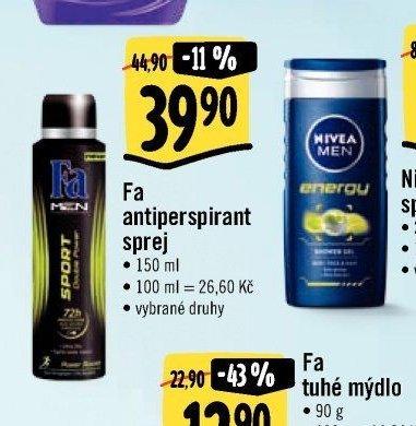 Fa antiperspirant sprej