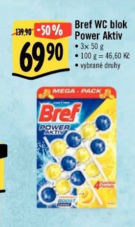 Bref WC blok Power Aktiv