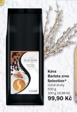 Káva Barista zrno Selection