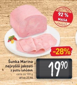 Šunka Marina nejvyšší jakosti