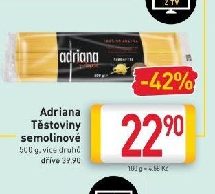 Adriana Těstoviny semolinové