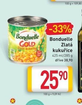 Bonduelle Zlatá kukuřice