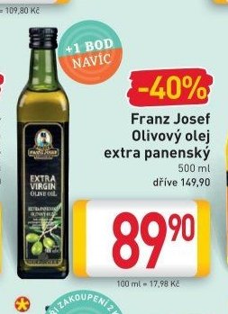 Franz Josef Olivový olej extra panenský