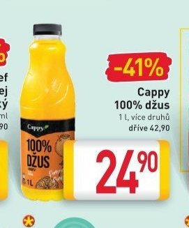 Cappy 100% džus