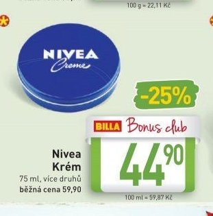 Nivea Krém