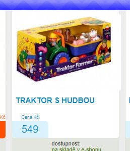 TRAKTOR S HUDBOU