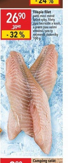 Tilápie filet 100 g