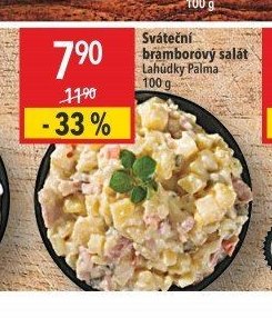 Sváteční bramborový salát Lahůdky Palma 100 g