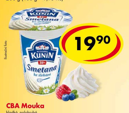 Smetana ke šlehání 31%