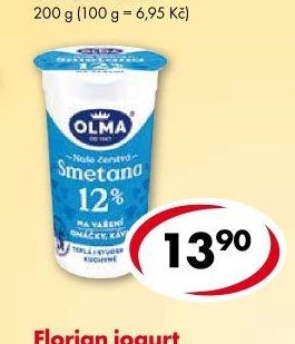 Smetana na vaření 12%