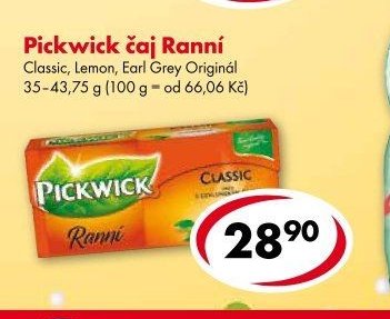 Pickwick čaj Ranní