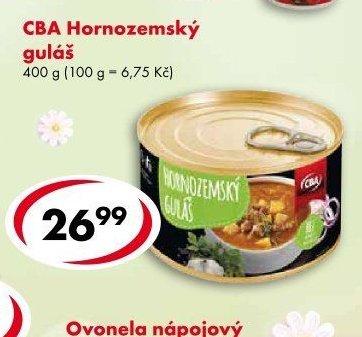 CBA Hornozemský guláš