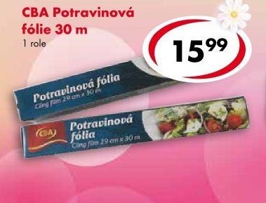 CBA Potravinová fólie 30 m
