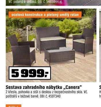 Sestava zahradního nábytku Canera