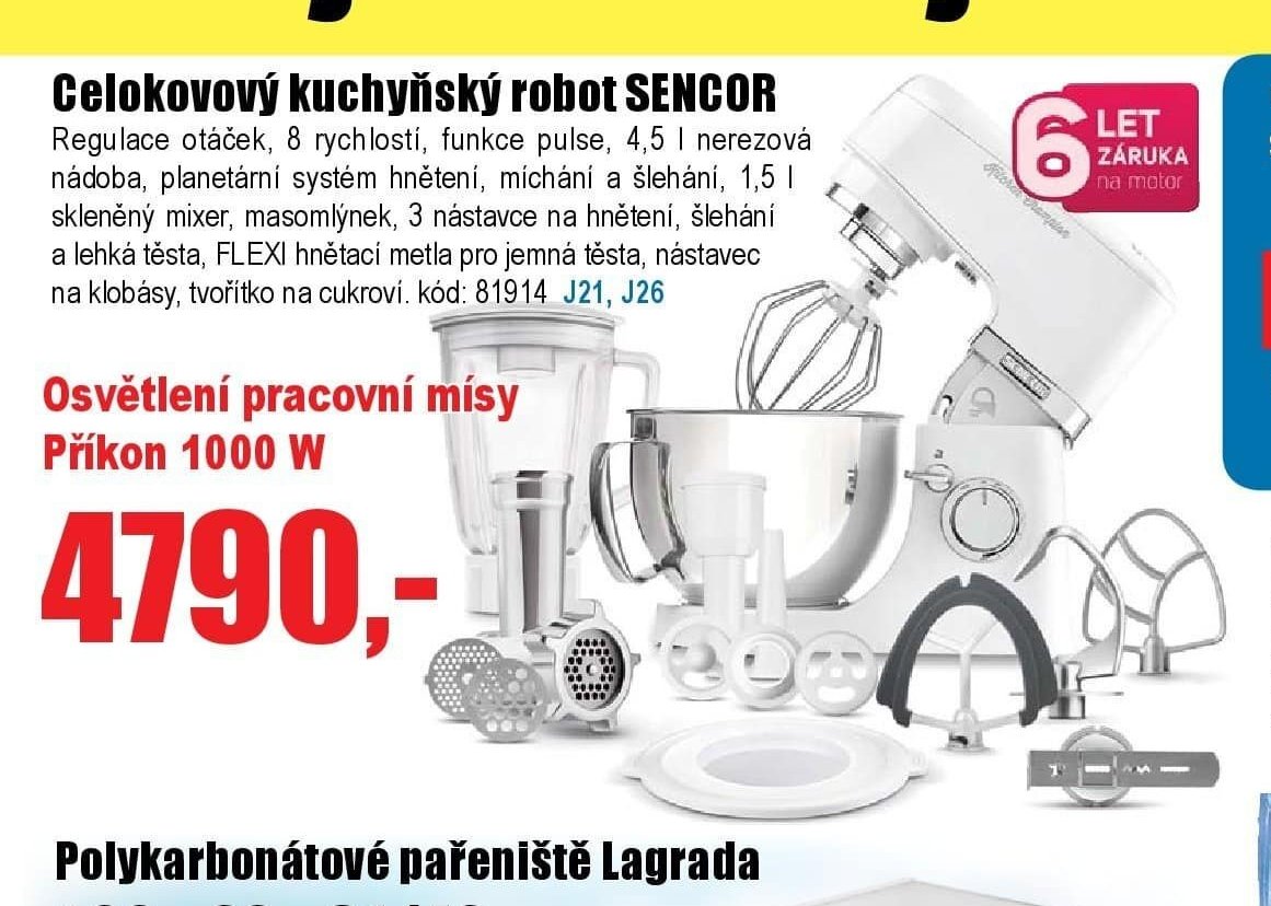 Kuchyňský robot SENCOR