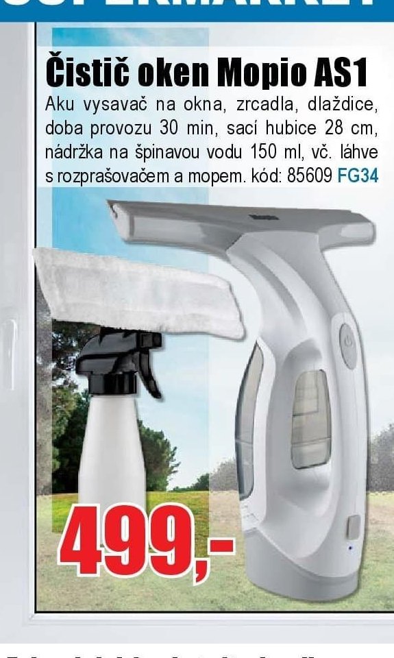 Čistič oken Mopio AS1