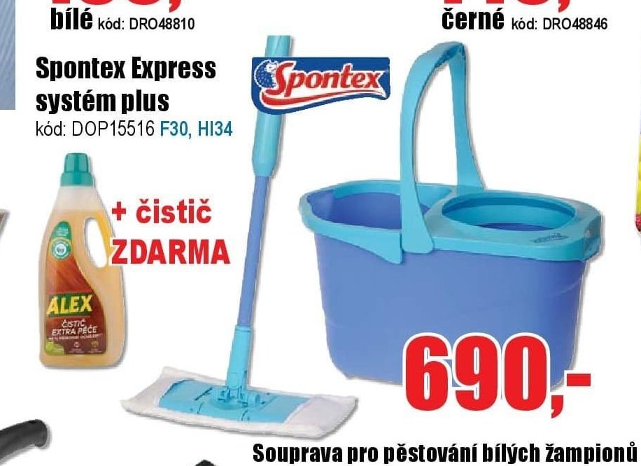 Spontex Express systém plus + čistič