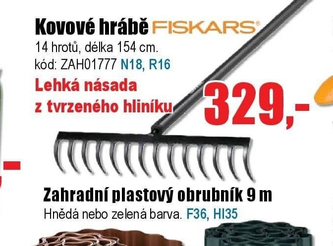 Kovové hrábě FISKARS