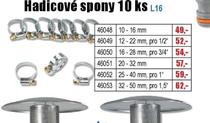 Hadicové spony