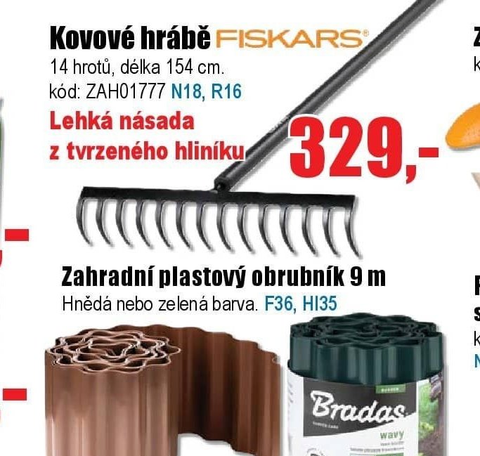 Kovové hrábě FISKARS