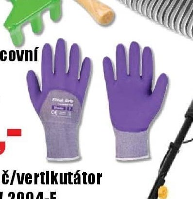Latexové pracovní rukavice