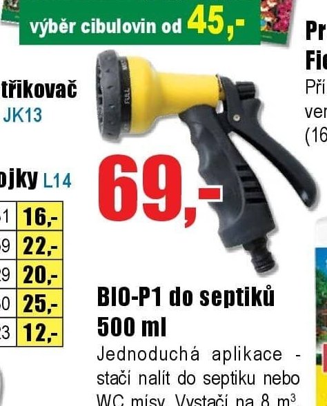 7funkční postřikovač
