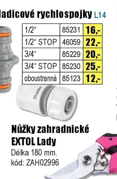 Hadicové rychlospojky