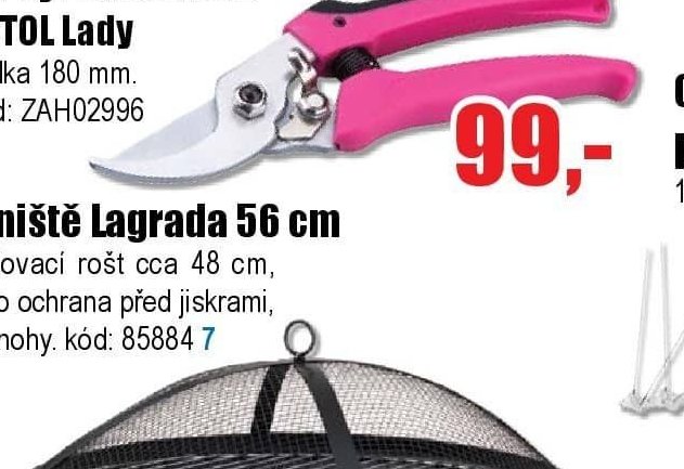 Nůžky zahradnické EXTOL Lady