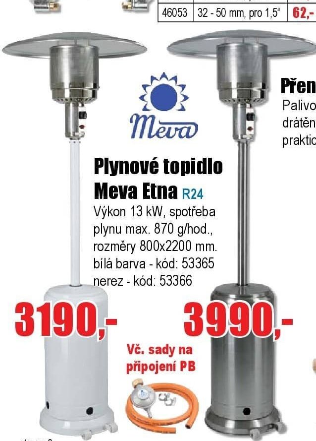 Plynové topidlo Meva Etna