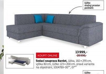 Sedací souprava Bardot - ASKO akcniletaky.com
