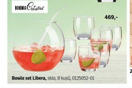 Bowle set Libera, sklo, 8 kusů - ASKO akcniletaky.com
