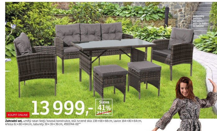 Zahradní set - ASKO akcniletaky.com