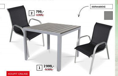 Zahradní stůl a zahradní židle - ASKO akcniletaky.com