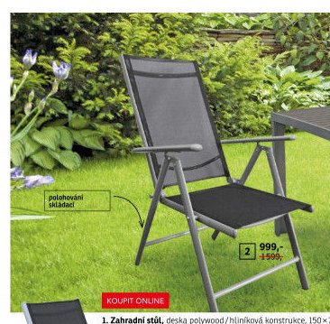 Zahradní židle - ASKO akcniletaky.com