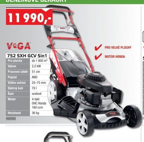 VEGA 752 SXH GCV 5in1 - UNI HOBBY akcniletaky.com