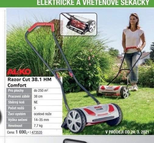AL-KO Razor Cut 38.1 HM Comfort - UNI HOBBY akcniletaky.com