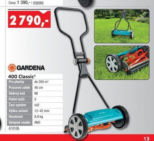 GARDENA 400 Classic - UNI HOBBY akcniletaky.com