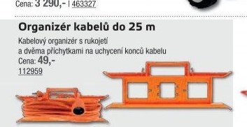 Organizér kabelů do 25 m - UNI HOBBY akcniletaky.com