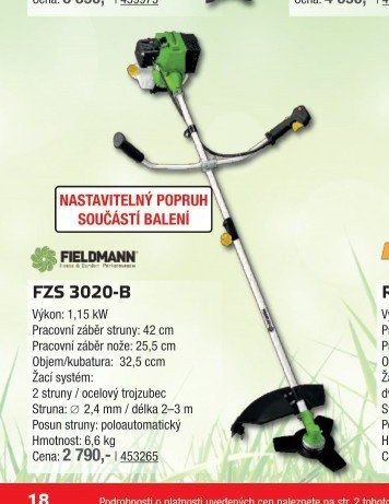 Fieldmann FZS 3020-B - UNI HOBBY akcniletaky.com