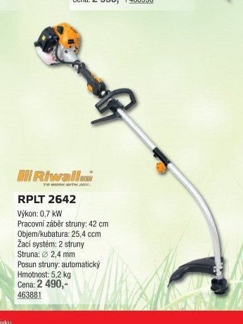 Riwall RPLT 2642 - UNI HOBBY akcniletaky.com