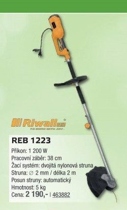 Riwall REB 1223 - UNI HOBBY akcniletaky.com