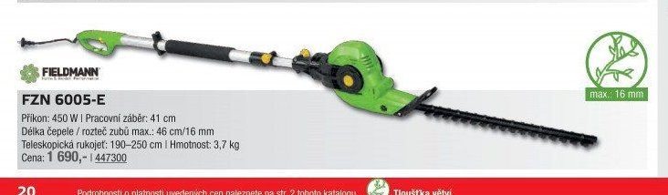 Fieldmann FZN 6005-E - UNI HOBBY akcniletaky.com