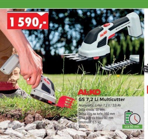 AL-KO GS 7,2 Li Multicutter - UNI HOBBY akcniletaky.com