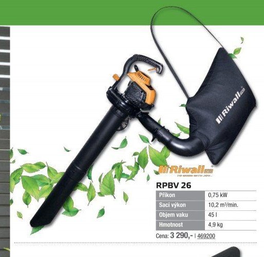 Riwall RPBV 26 - UNI HOBBY akcniletaky.com