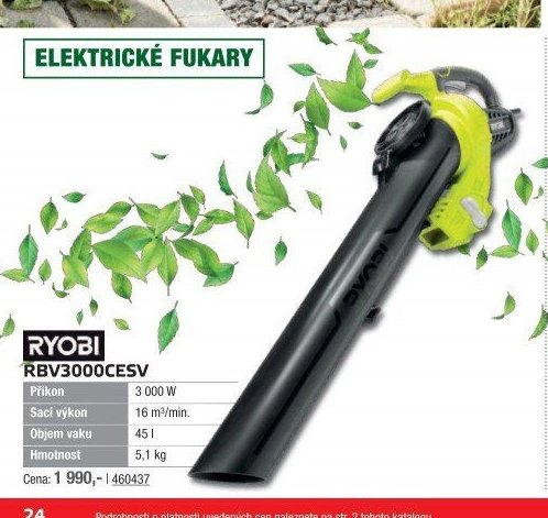 Ryobi RBV3000CESV - UNI HOBBY akcniletaky.com