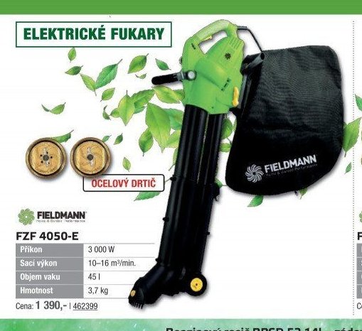 Elektrický fukar FIELDMANN FZF 4050-E - UNI HOBBY akcniletaky.com