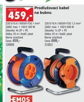 Prodlužovací kabel na bubnu (459,-) - UNI HOBBY akcniletaky.com