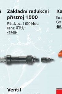 Základní redukční přístroj 1000 - UNI HOBBY akcniletaky.com