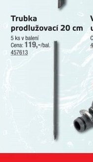Trubka prodlužovací 20 cm - UNI HOBBY akcniletaky.com